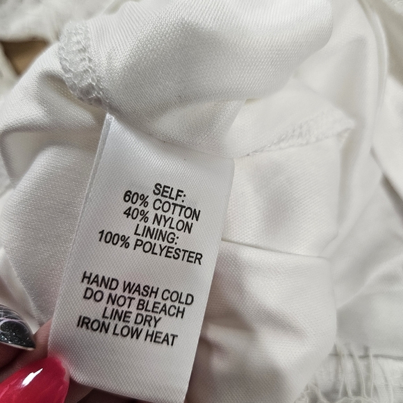 LULUS Appetite for Seduction Lace White Dress Size Small Wedding Boho New NWT - Picture 10 of 16